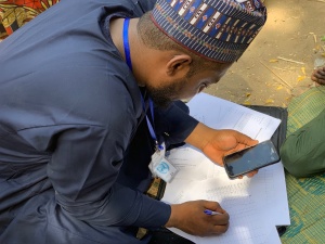 TWB Kanuri Team Lead conducting comprehension research Nigeria Microsoft Philanthropies Language Technology